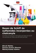 Bases de Schiff de sulfamides incorporées au chalconyle