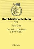 Der Jurist Rudolf Isay (1886-1956)