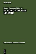 In honor of Ilse Lehiste