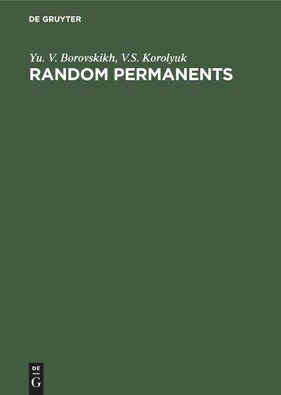 Random Permanents