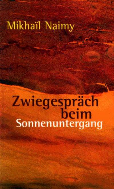 Zwiegespräch beim Sonnenuntergang