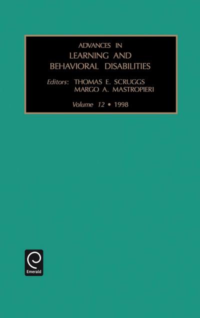 Advances in Learning and Behavioural Disabilities