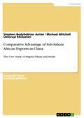 Comparative Advantage of Sub-Sahara African Exports in China