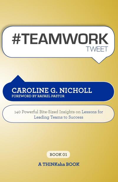 #TEAMWORK TWEET BOOK01