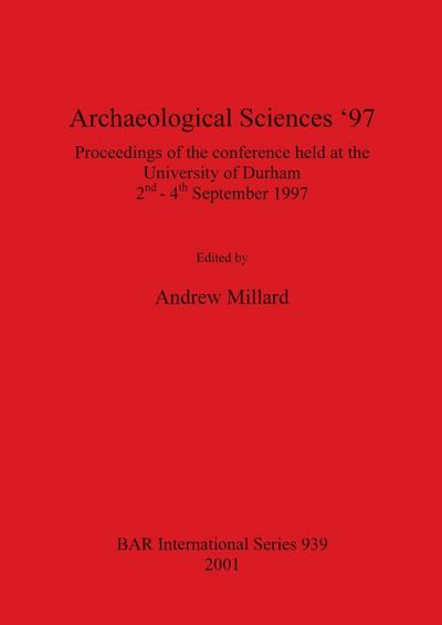 Archaeological Sciences ’97
