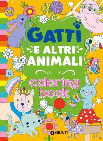 Gatti e altri animali. Coloring book