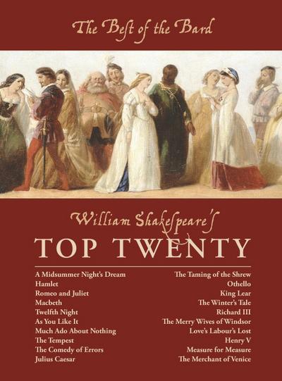 The Best of the Bard: William Shakespeare’s Top Twenty