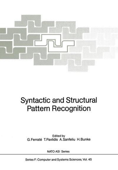 Syntactic and Structural Pattern Recognition