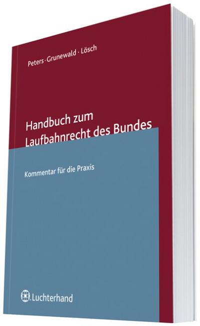 Handbuch zum Laufbahnrecht des Bundes