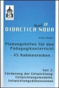 Planungshilfen für den Pädagogikunterricht - 45 Rahmenreihen
