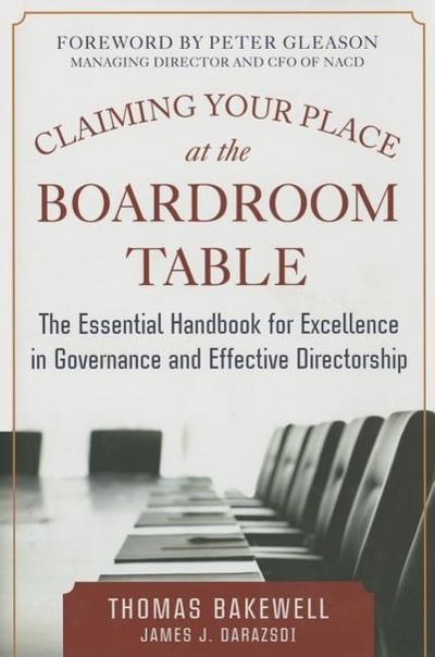 Claiming Your Place at the Boardroom Table