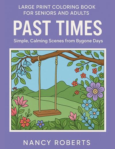 Roberts, N: Large Print Coloring Book for Seniors and Adults