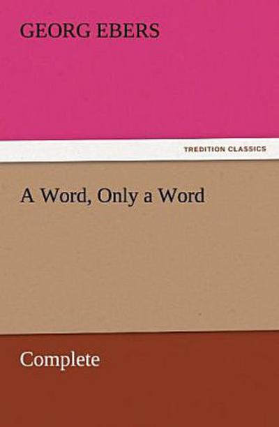 A Word, Only a Word - Complete