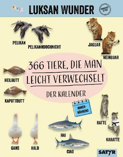 366 TIERE, DIE MAN LEICHT VERWECHSELT