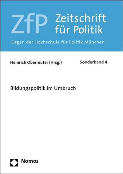 Zeitschrift für Personalforschung; ZfP Bildungspolitik im Umbruch