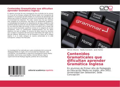 Contenidos Gramaticales que dificultan aprender Gramática Inglesa