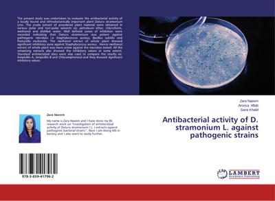 Antibacterial activity of D.stramonium L.against pathogenic strains