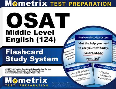 Osat Middle Level English (124) Flashcard Study System