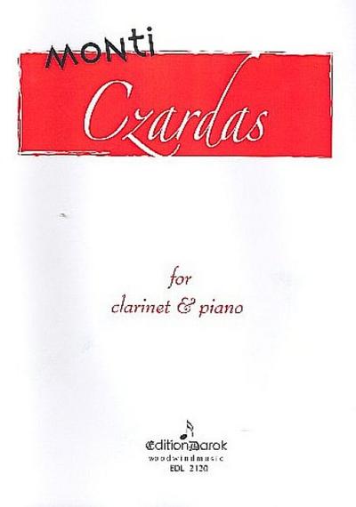 Csardasfor clarinet and piano