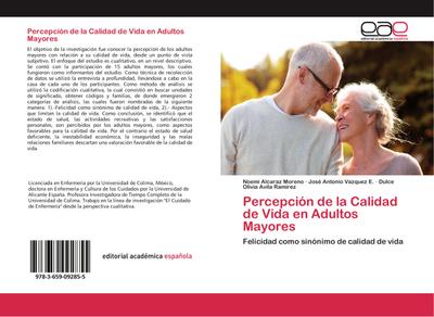 Percepción de la Calidad de Vida en Adultos Mayores