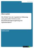 Die Fehde. Von der regulativen Erfassung zum gener