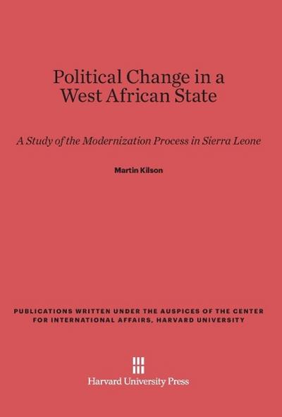 Political Change in a West African State