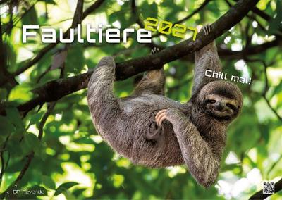 Faultiere - Chill mal! - 2027 - Kalender DIN A3