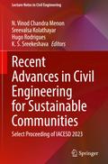 Recent Advances in Civil Engineering for Sustainable Communities