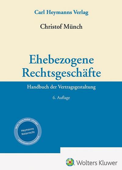 Ehebezogene Rechtsgeschäfte
