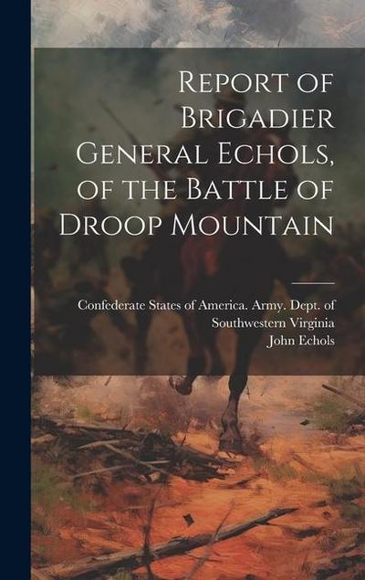 Report of Brigadier General Echols, of the Battle of Droop Mountain