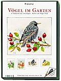 Postkarten - Vögel im Garten