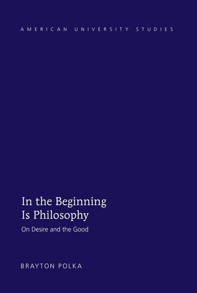 In the Beginning Is Philosophy