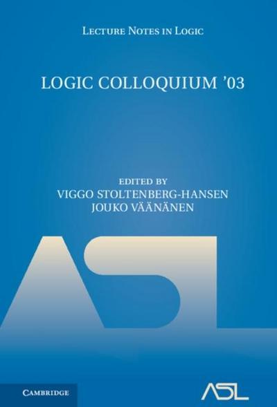 Logic Colloquium ’03
