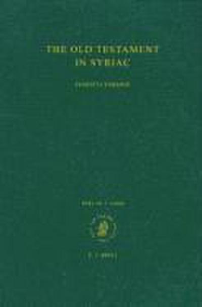 The Old Testament in Syriac According to the Peshi&#7789;ta Version, Part III Fasc. 3. Ezekiel