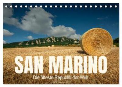 San Marino Die älteste Republik der Welt (Tischkalender 2026 DIN A5 quer), CALVENDO Monatskalender