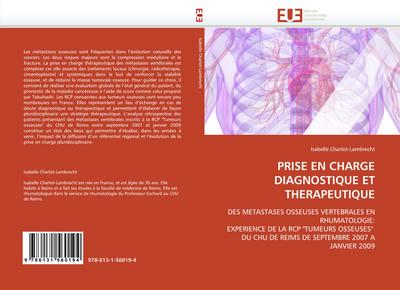 PRISE EN CHARGE DIAGNOSTIQUE ET THERAPEUTIQUE