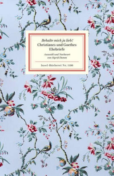 Behalte mich ja lieb!