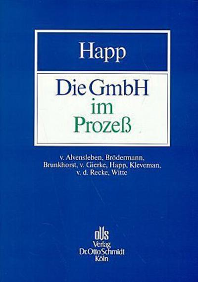 Die GmbH im Prozeß