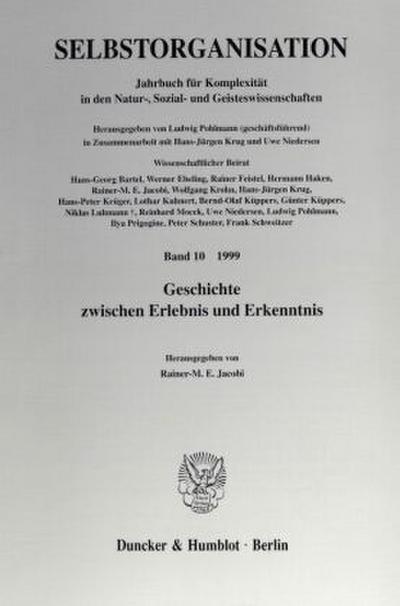 Selbstorganisation Selbstorganisation.