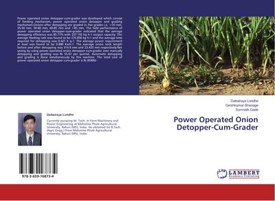 Power Operated Onion Detopper-Cum-Grader