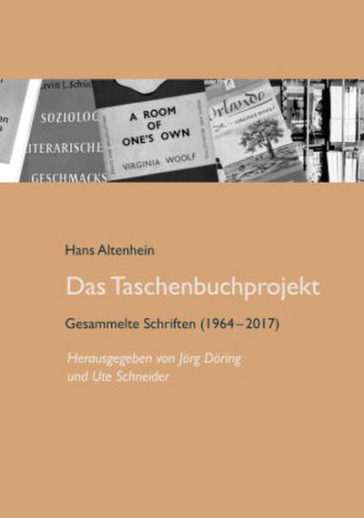 Hans Altenhein: Das Taschenbuchprojekt