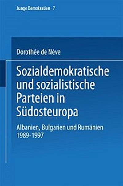 Sozialdemokratische und sozialistische Parteien in Südosteuropa