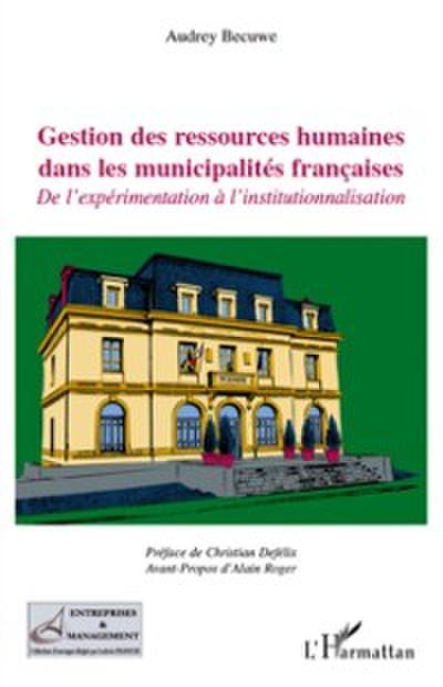 Gestion des ressources humaines dans les municipalités françaises