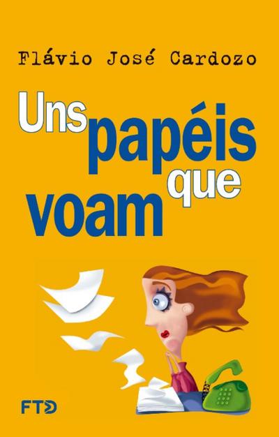 Uns papéis que voam