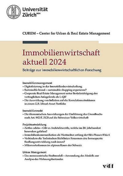 Immobilienwirtschaft aktuell 2024