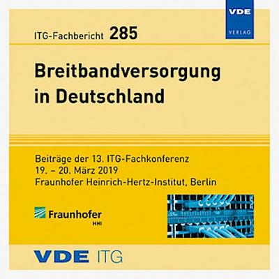 ITG-Fb. 285: Breitbandversorgung in Deutschland, CD-ROM