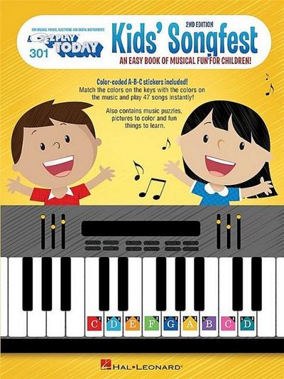 Kid’s Songfest: E-Z Play Today Volume 301