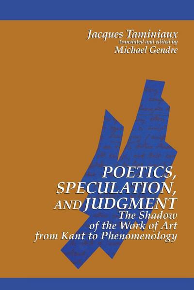 Poetics, Speculation, and Judgment