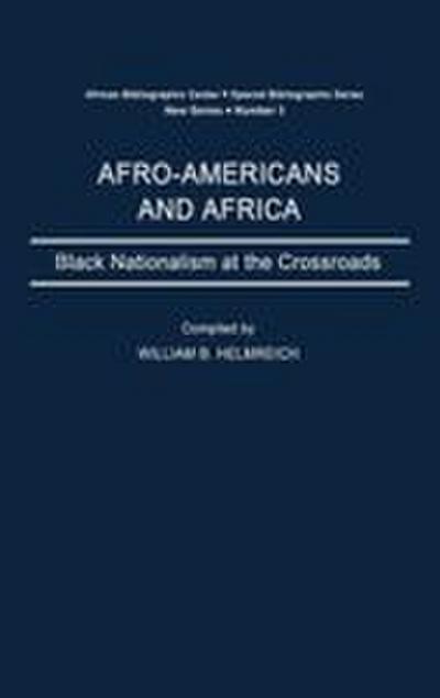 Afro-Americans and Africa