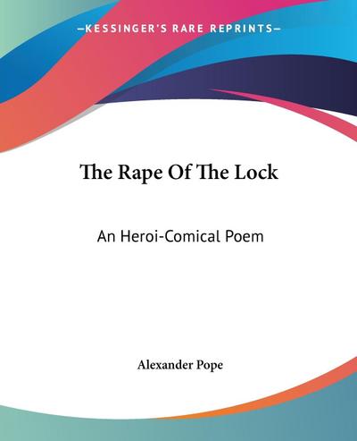 The Rape Of The Lock